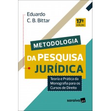 Metodologia Da Pesquisa Juridica - 17ª Edição 2022