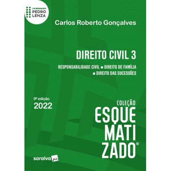 Direito Civil Esquematizado - Responsabilidade Civil - Direito De Família - Direito Das Sucessões - 9ª Edição 2022