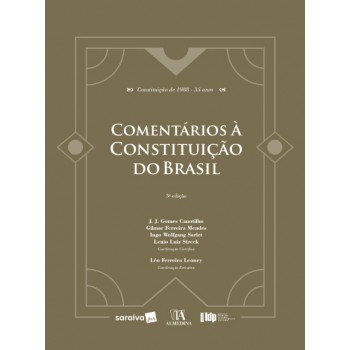 Comentários à Constituição Do Brasil - Série Idp - 3ª Edição 2023