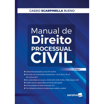 Manual De Direito Processual Civil - 9ª Edição 2023