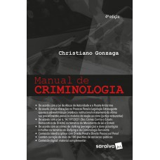 Manual De Criminologia - 4ª Edição 2023