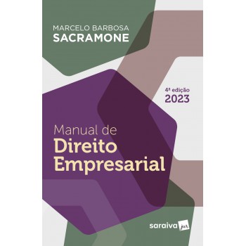 Manual De Direito Empresarial - 4ª Edição 2023