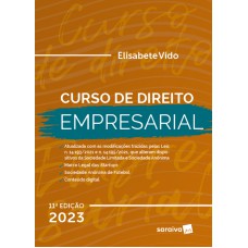 Curso De Direito Empresarial - 11ª Edição 2023