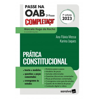 Passe Na Oab 2ª Fase - Fgv - Prática Constitucional - 7ª Edição 2023