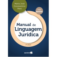 Manual De Linguagem Jurídica - 4ª Edição 2023