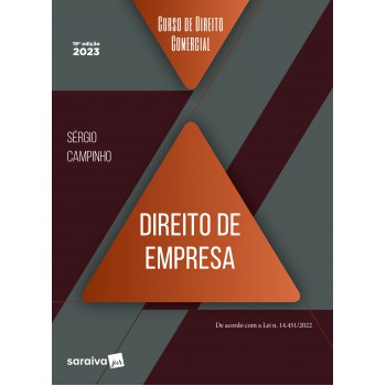 Curso De Direito Comercial - Direito De Empresa - 19ª Edição 2023