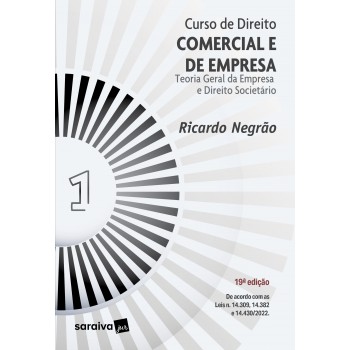 Curso De Direito Comercial E De Empresa - Vol. 1 -19ª Edição 2023