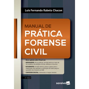 Manual De Prática Forense Civil - 11ª Edição 2024