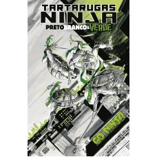 Tartarugas Ninja: Preto, Branco E Verde