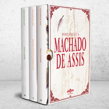 Biblioteca Machado De Assis Volume 01 - Box Com 3 Livros