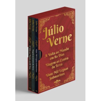 Coleção Júlio Verne Vol. I | Box Com 3 Livros