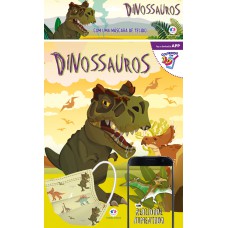 Dinossauros - Kit Com Máscara