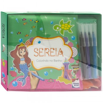 Colorindo No Banho: Sereia