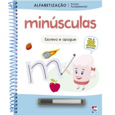 Ensino Fundamental Alfabetização Escreva E Apague: Minúsculas