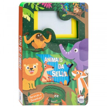 Livro-lousa Mágica! Animais Da Selva