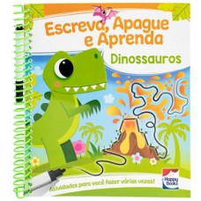 Escreva, Apague E Aprenda: Dinossauros