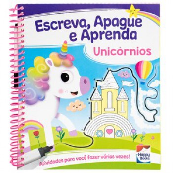 Escreva, Apague E Aprenda: Unicórnios