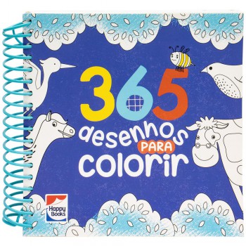 365 Desenhos Para Colorir Azul