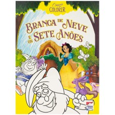 Clássicos Para Colorir: Branca De Neve E Os Sete Anões