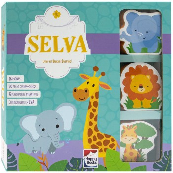 Livro Brincar é Divertido! Selva