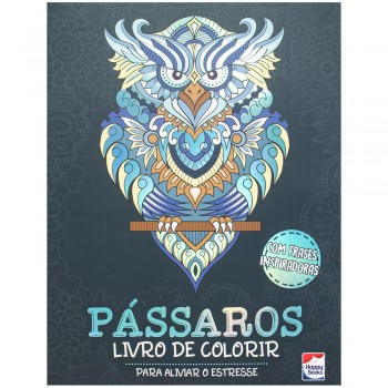 Colorir E Imaginar: Pássaros