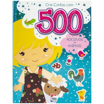 Crie Contos Com 500 Adesivos: Animais