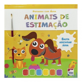 Pintando Com água: Animais De Estimação Pintando Com água: Animais De Estimação