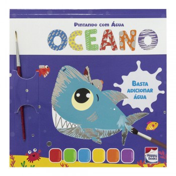 Pintando Com água: Oceano Pintando Com água: Oceano