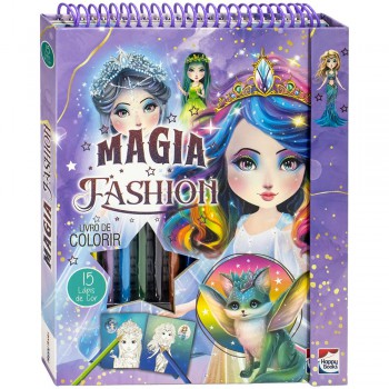 Magia Fashion - Livro De Colorir
