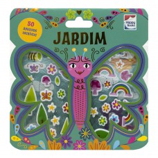 Livro Com Adesivos Ofinhos: Jardim