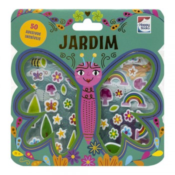 Livro Com Adesivos Ofinhos: Jardim Livro Com Adesivos Ofinhos: Jardim