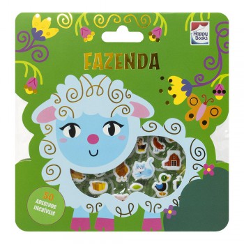 Livro Com Adesivos Ofinhos: Azenda