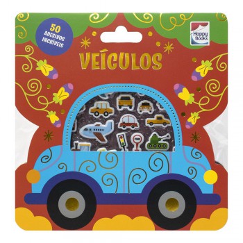 Livro Com Adesivos Ofinhos: Veículos Livro Com Adesivos Ofinhos: Veículos