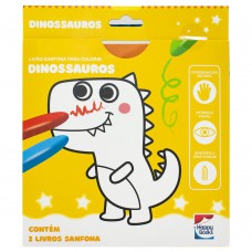Livro-sanona Para Colorir: Dinossauros