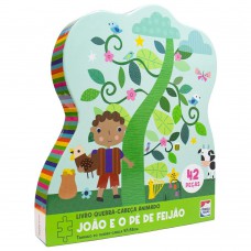 Livro Quebra-cabeça Animado: João E O Pé De Feijão