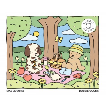 Dias Quentes (spring Summer) - Livro De Colorir Oficial Bobbie Goods