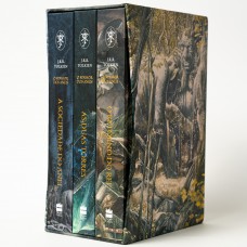 Box Trilogia O Senhor Dos Anéis - Edição Com Ilustrações De Alan Lee