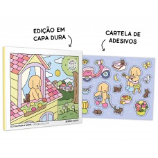 Do Dia Para A Noite (day To Night): Livro De Colorir Oficial Bobbie Goods - Edição Em Capa Dura Com Cartela De Adesivos