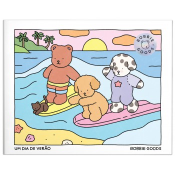 Um Dia De Verão (summer Break) - Livro De Colorir Oficial Bobbie Goods