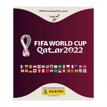 álbum Capa Brochura Copa Do Mundo Qatar 2022