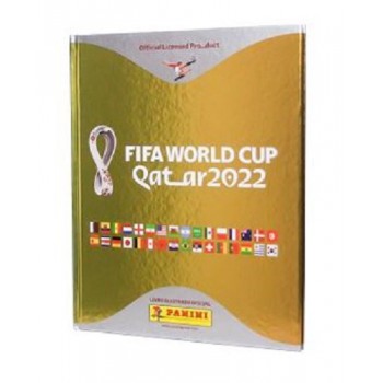 álbum Capa Dura Ouro Copa Do Mundo Qatar 2022