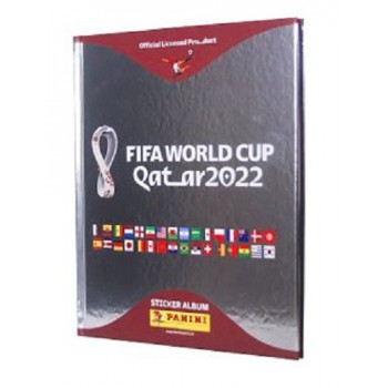 álbum Capa Dura Prata Copa Do Mundo Qatar 2022