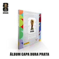 Copa Do Mundo Da Fifa 2026? álbum De Figurinhas Capa Dura Prata Fifa World Cup 2026?