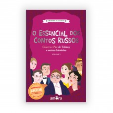 Box O Essencial Dos Contos Russos - Volume 01 - Livros + Audiolivros Para Ouvir: Guerra E Paz De Tolstói E Outras Histórias