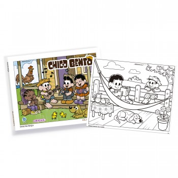 Chico Bento - Dias Na Roça: Relaxing Moments - Livro De Colorir