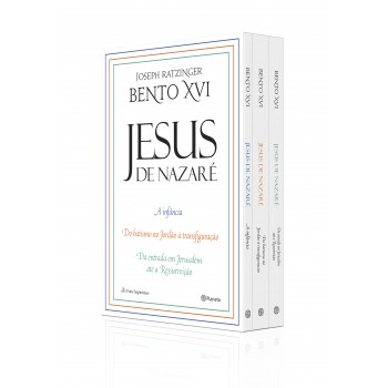 Box Coletânea Jesus De Nazaré: Da Entrada Em Jerusalém Até A Ressureição/do Batismo No Jordão à Transfiguração/ A Infância