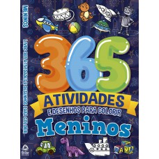 Meninos Livro 365 Atividades E Desenhos Para Colorir