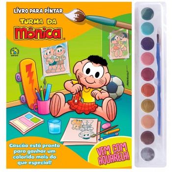 Turma Da Mônica - Livro Para Pintar - Cascão