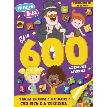 Mundo Bita - Superlivro De Adesivos 600 Adesivos