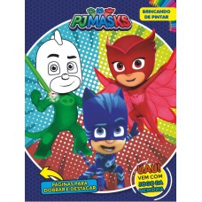 Pj Masks Brincando De Pintar